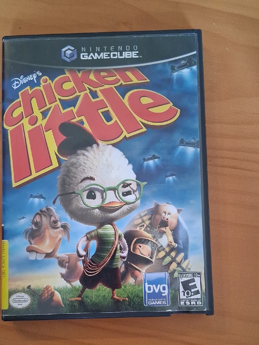 Nintendo Chicken Little - Blue & Yellow Cover